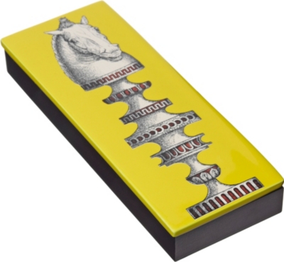 FORNASETTI Scacco al Cavallo incense box 80 sticks