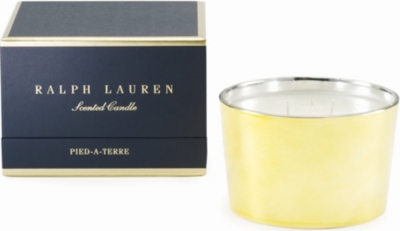 RALPH LAUREN HOME Pied-a-terre triple wick candle