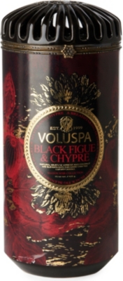 VOLUSPA Maison Noir ceramic candle Black Figue & Chypre