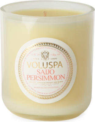 VOLUSPA Saijo Persimmon boxed candle 12oz