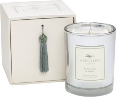 COCHINE Agarwood and Amber scented candle