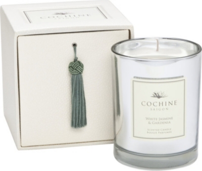 COCHINE White Jasmine and Gardenia scented candle