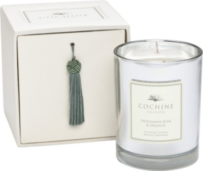 COCHINE Vietnamese Rose and Delentii scented candle