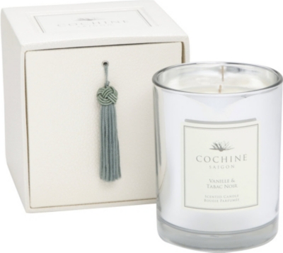 COCHINE Vanille and Tabac Noir scented candle