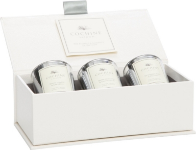 COCHINE Scented votive candle gift set
