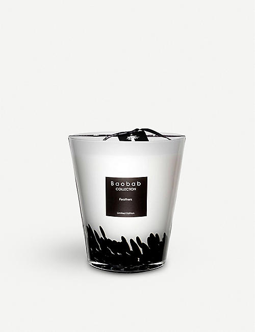BAOBAB COLLECTION: Feathers scented candle 1kg