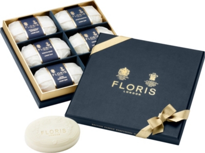 FLORIS: Luxury soap collection 6 x 100g