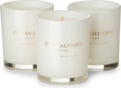 PENHALIGON'S Box of 3 tea candle collection