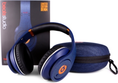 BEATS BY DRE Limited Edition Denim Beats™ by Dr. Dre™ Studio™ noise-cancelling headphones