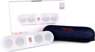 BEATS BY DRE Limited Edition Denim Pill speaker