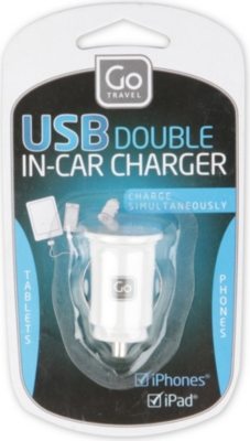DESIGN GO USB in-car charger