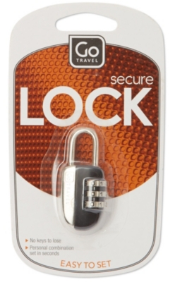 DESIGN GO Combination padlock