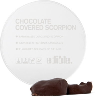 EDIBLE Dark chocolate scorpion 4.5g