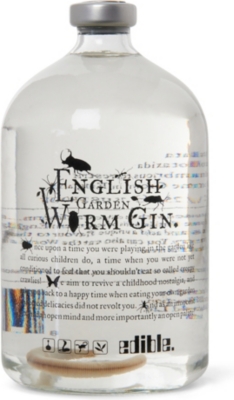 EDIBLE English Garden Worm gin 250ml