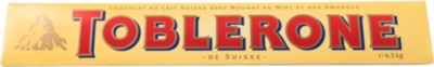 TOBLERONE Giant Toblerone milk chocolate 4.5kg