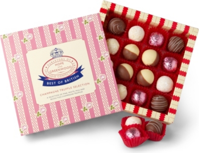 HOPE AND GREENWOOD Champagne truffle selection 200g