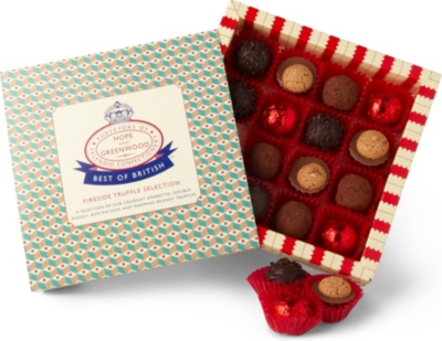 HOPE AND GREENWOOD Fireside Truffle Selection