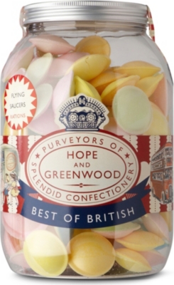 HOPE AND GREENWOOD Flying Saucers ration jar 200g