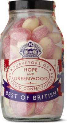 HOPE AND GREENWOOD Rhubarb and Custard Ration Jar