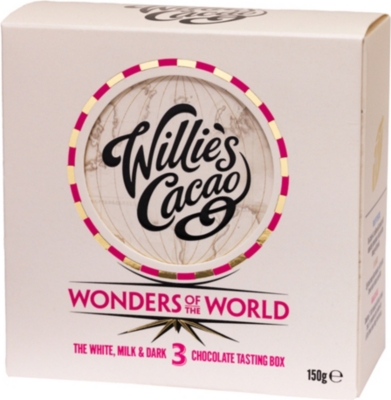  Milk, White and Dark Chocolate Wonders of the World gift box 150g