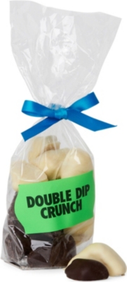 COCOMAYA White and dark chocolate double dip crunch