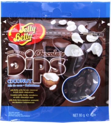 JELLY BELLY Coconut chocolate dips 80g