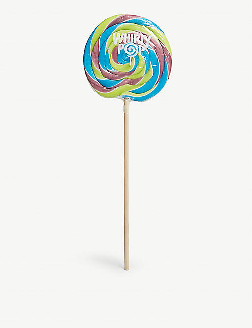 WHIRLY POP: Rainbow swirl lollipop 15cm