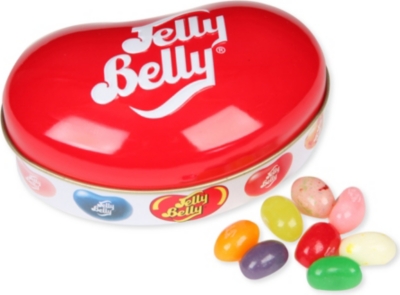 JELLY BELLY Bean shaped tin with jelly beans 65g