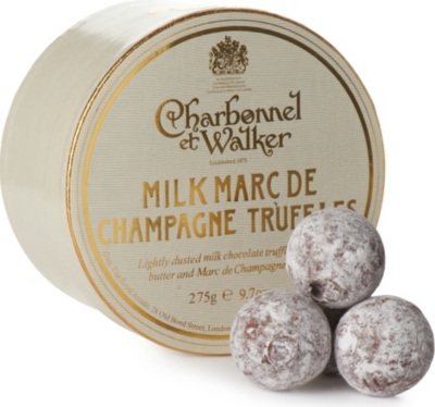 CHARBONNEL ET WALKER Marc de Champagne truffles