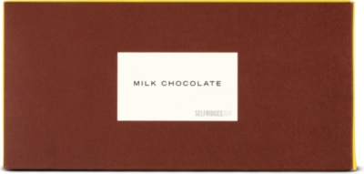 SELFRIDGES SELECTION Milk chocolate bar 45g