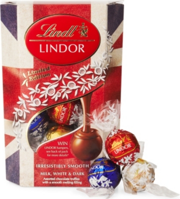 LINDT Limited edition assorted Lindor chocolates 200g