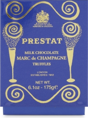PRESTAT Milk Marc de Champagne truffles 175g