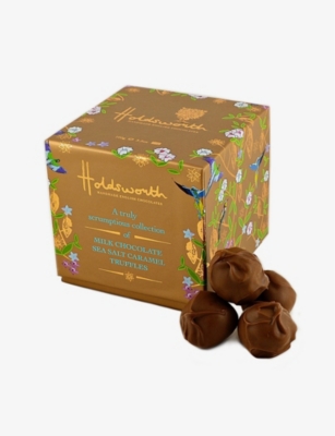 HOLDSWORTH: Salted caramel milk chocolate truffles 100g