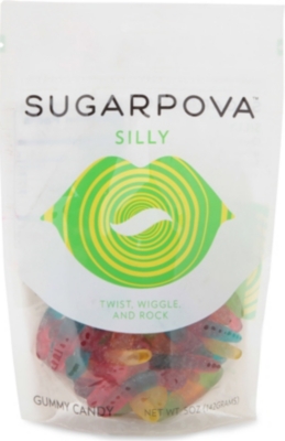 SUGARPOVA Silly gummy worms 142g