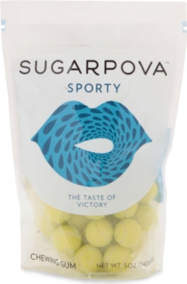SUGARPOVA Sporty lemon-lime gumballs 142g