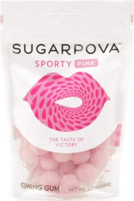 SUGARPOVA Sporty Pink gumballs 142g