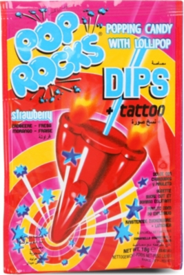POP ROCKS Strawberry Dips and tattoo 18g
