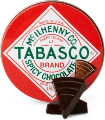 TABASCO Tabasco spicy dark chocolate wedges 50g
