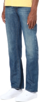 HUGO BOSS Orange 25 regular-fit straight jeans