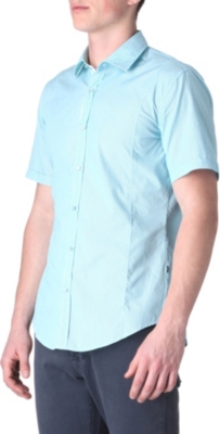 HUGO BOSS Micro-stripe shirt