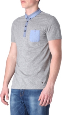 HUGO BOSS Patch-pocket polo shirt