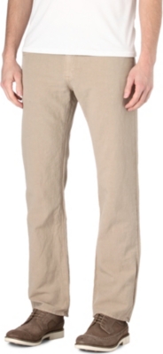HUGO BOSS Maine regular-fit straight jeans