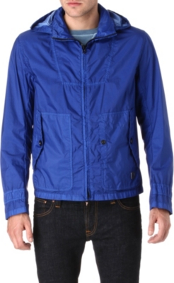 HUGO BOSS Overdyed nylon jacket
