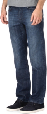 HUGO BOSS Kansas regular-fit straight jeans