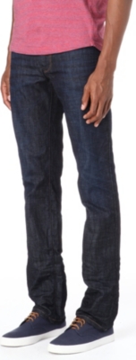 HUGO BOSS Orange 24 regular-fit tapered-leg jeans