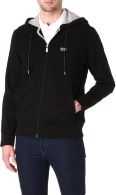 HUGO BOSS Saggy zip-up hoody