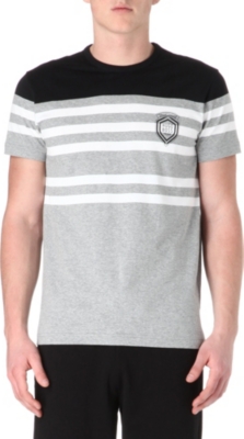 HUGO BOSS Half-stripe t-shirt