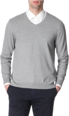 HUGO BOSS Barnaba v-neck jumper
