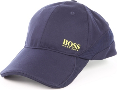HUGO BOSS Cesh mesh-panel baseball cap
