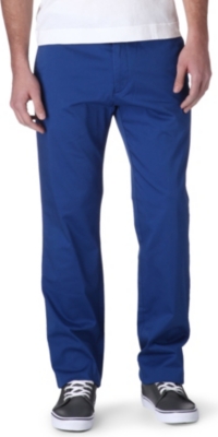HUGO BOSS Crigan 2D straight-leg gabardine jeans
